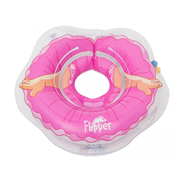 Круг на шею для купания  малышей Flipper Балерина 0-24мес - фото