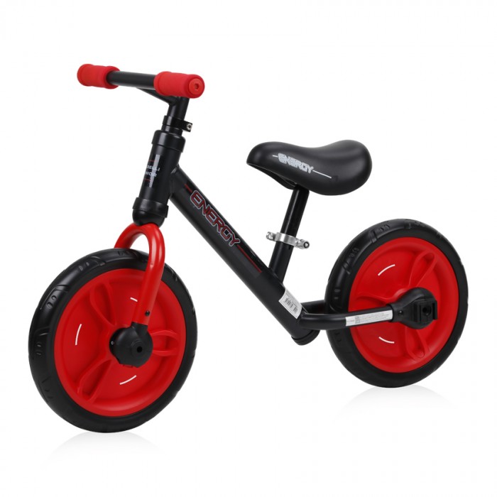 Велосипед-беговел Lorelli Energy Black Red 2 в 1 Чёрно-красный - фото2