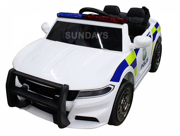 Детский электромобиль Sundays Police Dodge BJC666 - фото