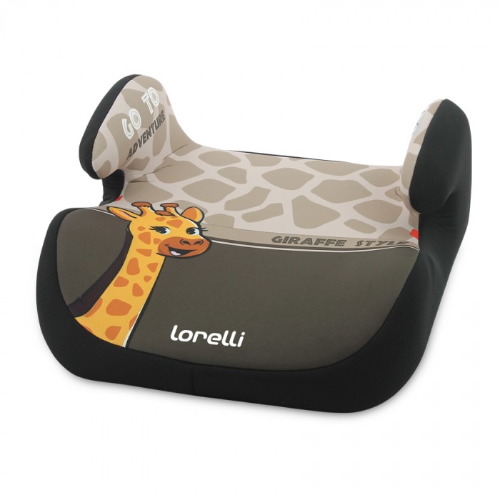 Автокресло бустер Lorelli Topo Comfort 15-36 кг Giraffe Light Dark Жираф - фото