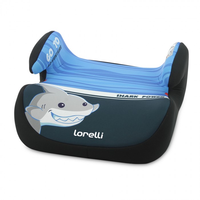 Автокресло бустер Lorelli Topo Comfort 15-36 кг Shark Light Dark Blue Акула