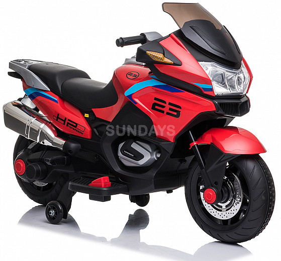 Детский мотоцикл Sundays Suzuki BJ609, цвет красный - фото2