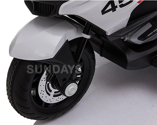 Детский мотоцикл Sundays Suzuki BJ609, цвет красный - фото8