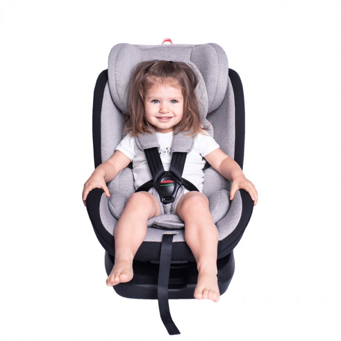 Автокресло Lorelli Nebula Isofix 0-36 кг Grey Crowns 2020