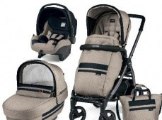 Коляска для новорожденного Peg-Perego Set Elite Urban Denim (короб, автокресло, сумка)  - фото4