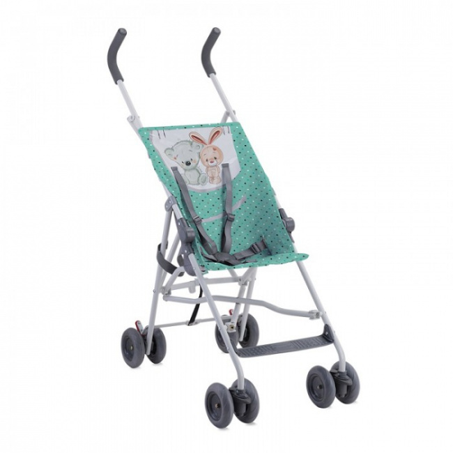 Детская прогулочная коляска трость Lorelli Flash Beige Cool Cat
