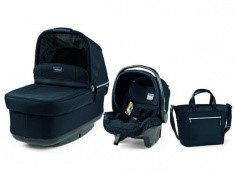 Коляска для новорожденного Peg Perego Set Elite Horizon (короб, автокресло, сумка)