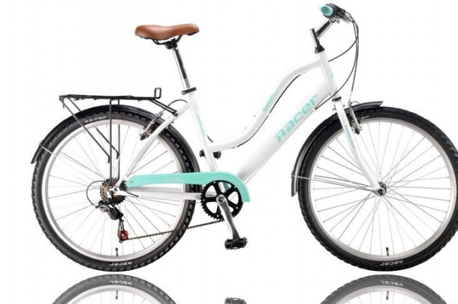 Велосипед Racer Nomia 26 (белый 2021)