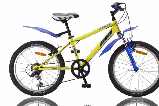 Велосипед Racer Turbo 1.0 (желтый, черный 2020)