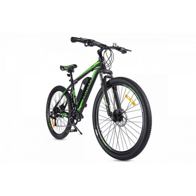 Электровелосипед Eltreco XT 600 (зеленый\черный, 2020)