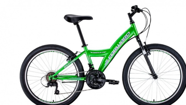 Велосипед Forward Dakota 24 1.0 (зеленый, 2020)