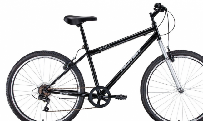 Велосипед Altair MTB HT 27,5 1.0 (черный\синий) 2021
