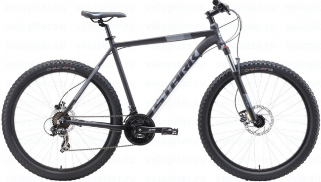 Велосипед Stark Hunter 27.2+ HD (черный/серый)