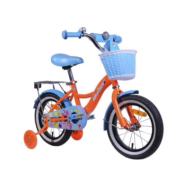 Велосипед Aist Lilo 14 (оранжевый/голубой, красный 2019)