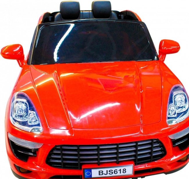 Детский электромобиль Sundays Porsche Macan BJS618 Красный