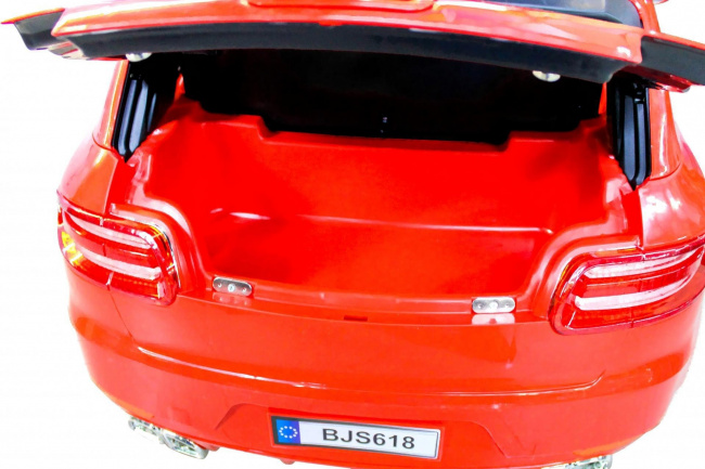 Детский электромобиль Sundays Porsche Macan BJS618 Красный