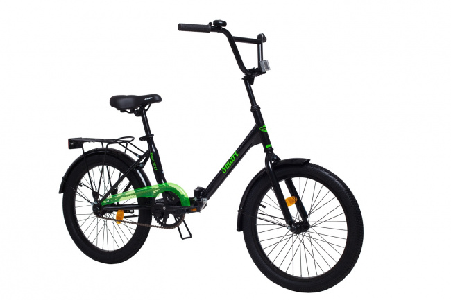 Велосипед Складной Aist Smart 20 1.1 Черно-зеленый