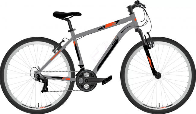 Велосипед Foxx Atlantic 29 серый 2021 - фото