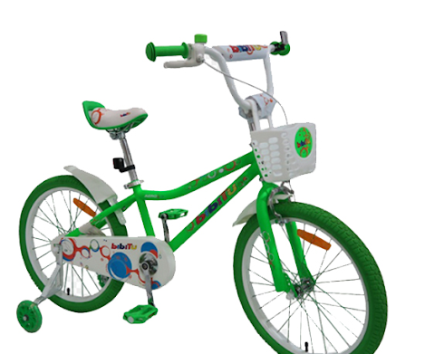 Велосипед Bibitu Aero 20 (зеленый, 2019)