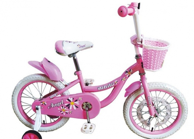 Велосипед Bibitu Angel 18 (розовый 2019)