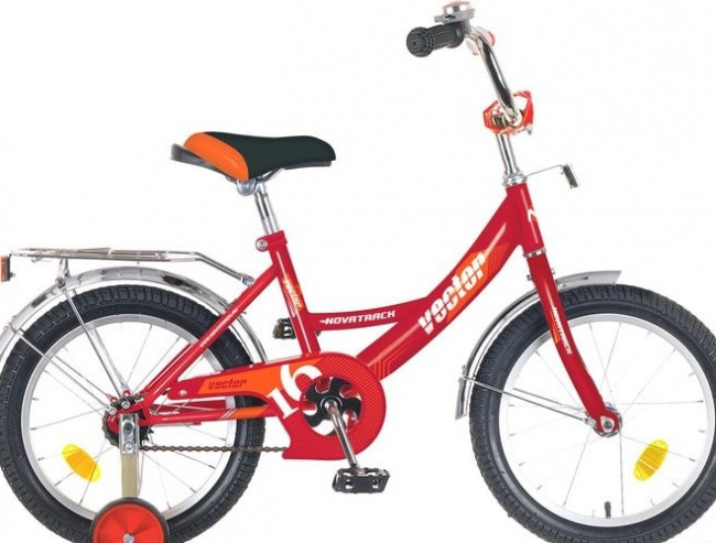 Велосипед Novatrack Vector 16 (красный)