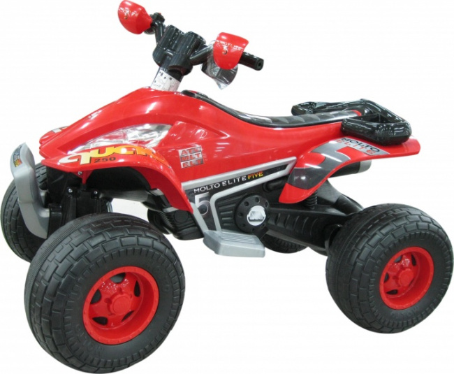 Детский электромобиль квадроцикл Полесье Molto Elite 5 12v Bl 35929 Красный