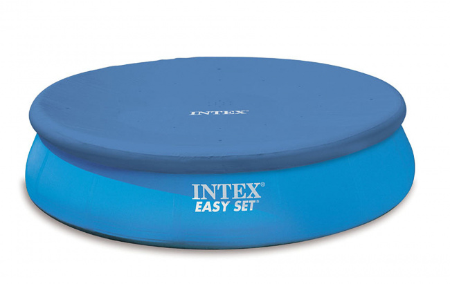 Тент-чехол Intex 28022 для серии бассейнов isy set и каркасных бассейнов 3,45х30см - фото