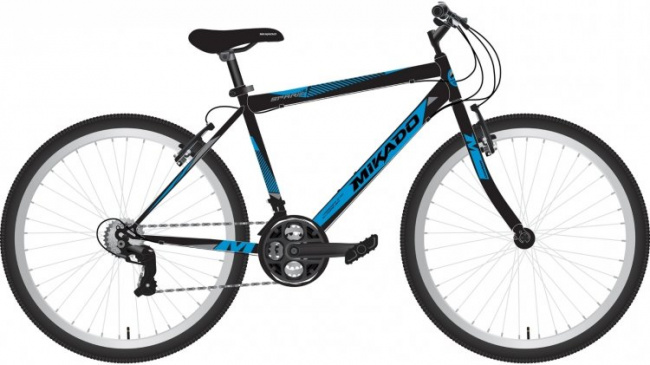 Велосипед Mikado Spark 1.0 26 Синий 2021