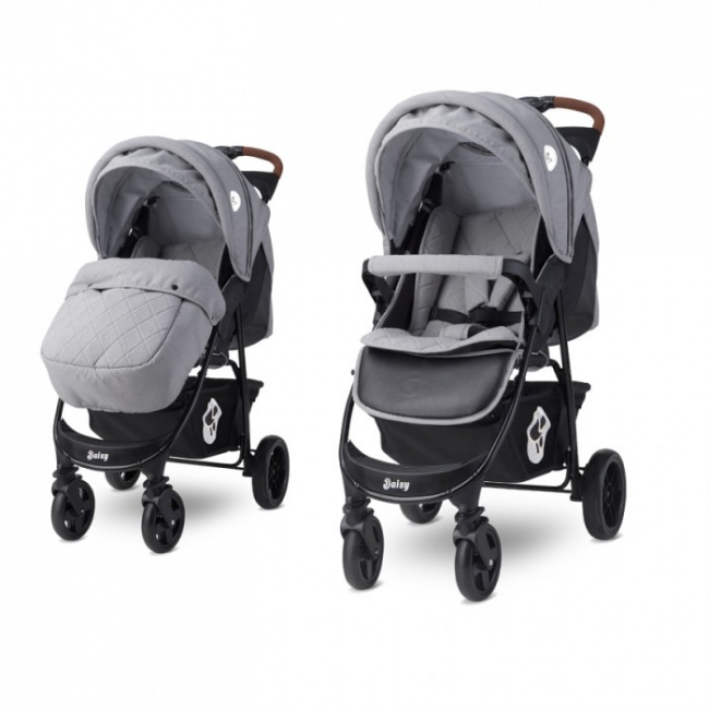 Детская прогулочная коляска Lorelli Daisy Cool Grey 2021