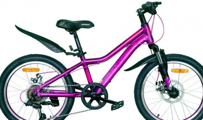 Велосипед Nameless J2200DW фиолетовый 2021