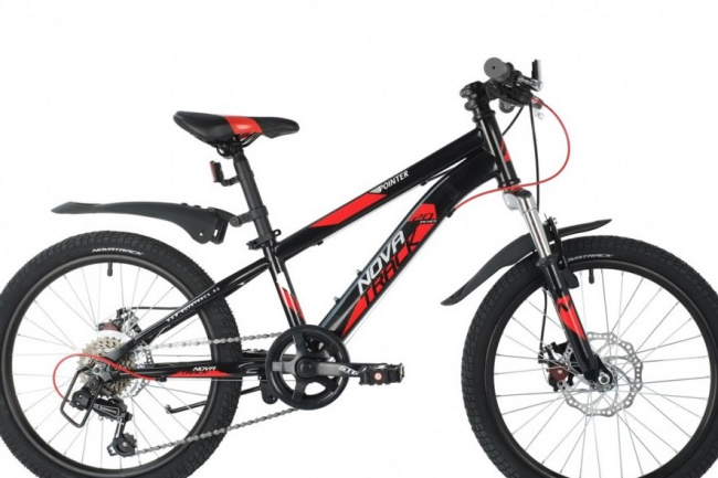 Велосипед Novatrack Pointer 20 Черный 6 скоростей 2021