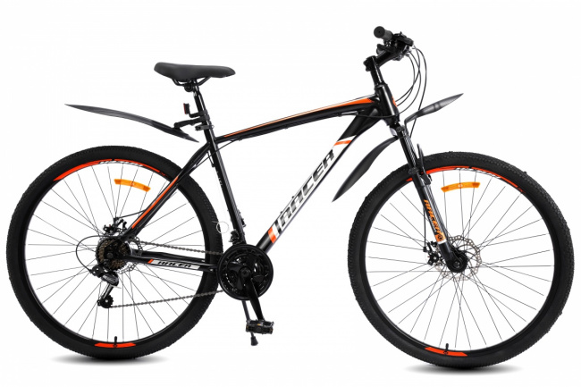 Велосипед Racer Boxfer 29 Черно-оранжевый 2021