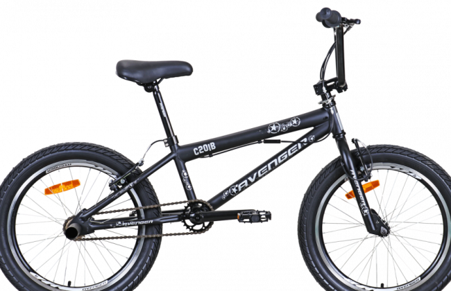 Велосипед Avenger C201B 20 BMX Черно-серый 2021
