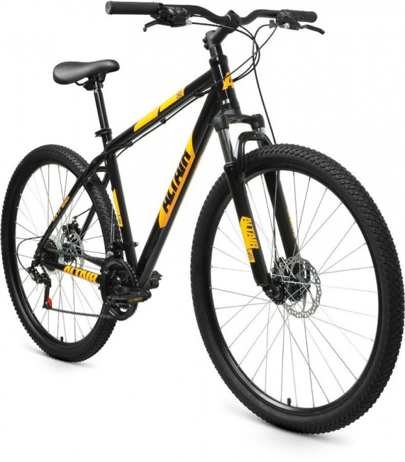 Велосипед Altair AL 29 D Чёрно-оранжевый 2022