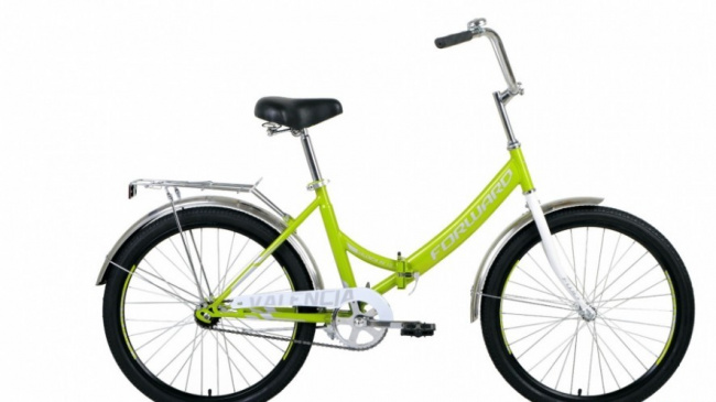 Велосипед Forward Valencia 24 1.0 Зелено-серый (2021)
