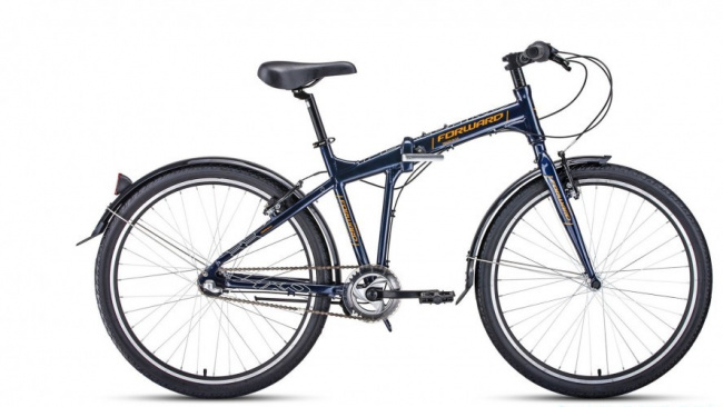 Велосипед Forward Tracer 26 3.0 Сине-оранжевый 2021