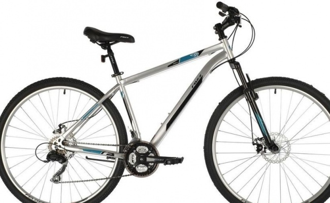 Велосипед Foxx Aztec D 26 Серебристый 2021