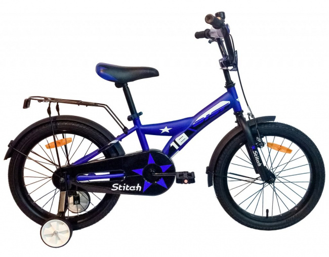 Велосипед Aist Stitch 20 Синий 2021 - фото