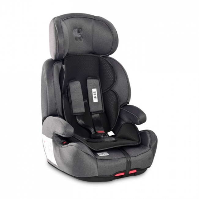 Автокресло Lorelli Iris Isofix 9-36 кг 1/2/3 Black 2021 Черное