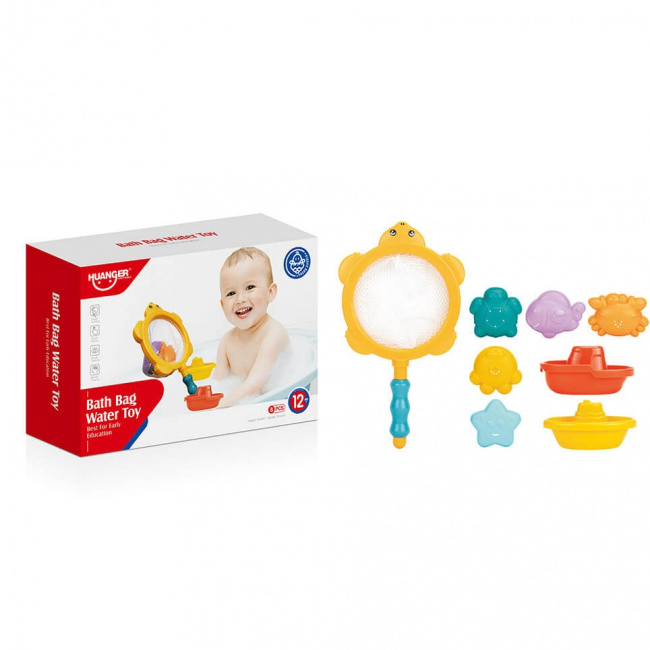 Набор игрушек для ванной Черепашка (7 элементов) HE0265
