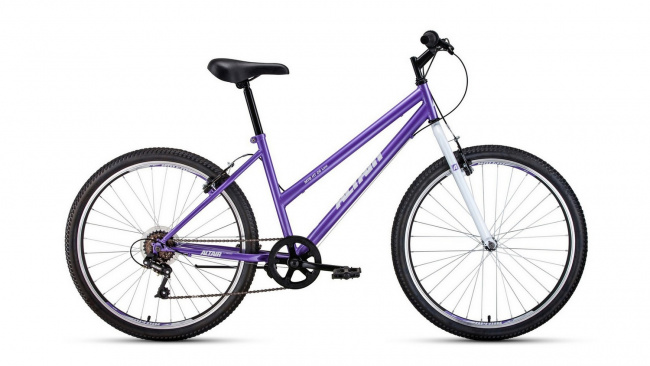 Велосипед Altair MTB HT 26 Low Фиолетово-белый 2021