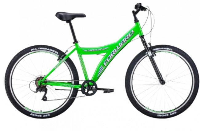 Велосипед Forward Dakota 26 1.0 Зелёно-белый 2021
