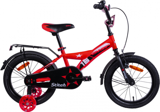 Велосипед Aist Stitch 16 Красный 2021 - фото