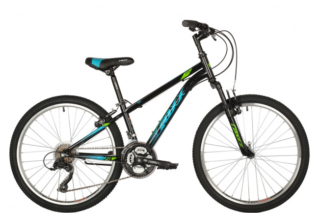 Велосипед Foxx Aztec 24 Чёрный 2021 - фото