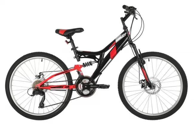 Велосипед Foxx Freelander 24 Чёрный 2021