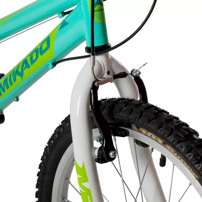 Велосипед Mikado Vida Kid 20 Зелёный 2022 - фото4