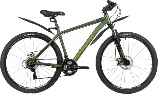 Велосипед Stinger Element Evo 24 Зелёный 2021 - фото