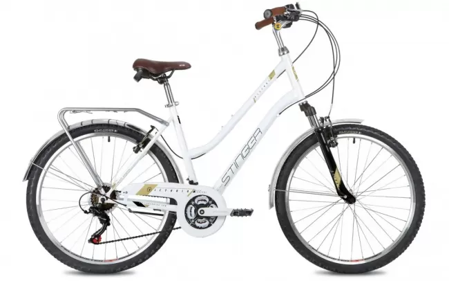 Велосипед Stinger Victoria 26 Белый 2022