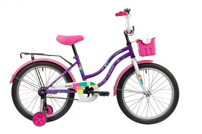 Велосипед Novatrack Tetris 20 Фиолетовый - фото