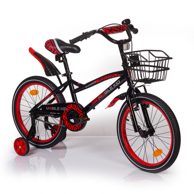 Велосипед двухколесный Babyhit 18 Black Red - фото